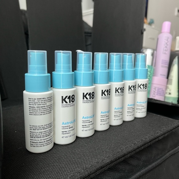 BUNDLE OF 7. K18 AstroLift1.6oz/45ml. Reparative Volume Spray